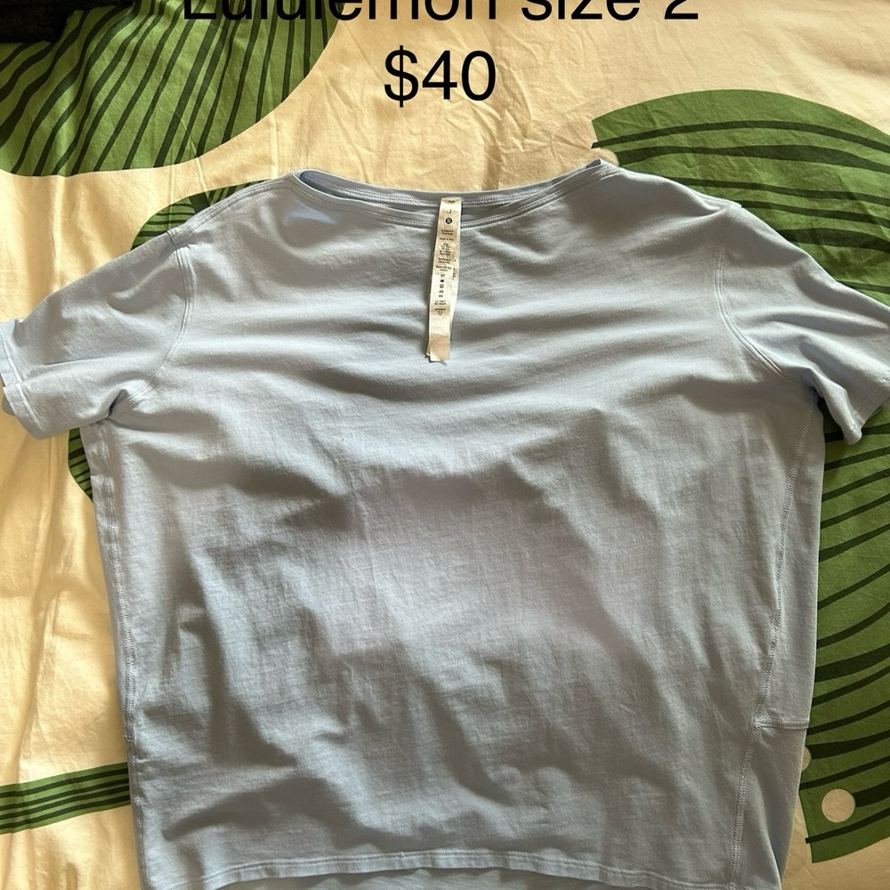 lululemon athletica Gray Boxy T-Shirt